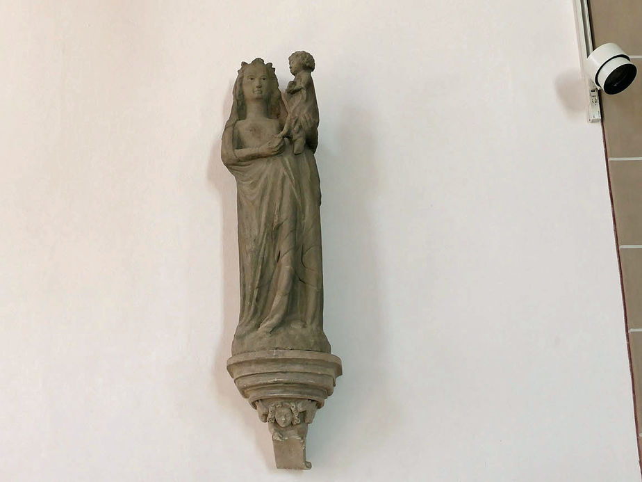 Das Gerüst ist in der Stadtpfarrkirche abgebaut (Foto: Karl-Franz Thiede)